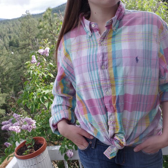 Ralph Lauren Men's Button Down Shirt Classic Fit - Picture 2 of 4